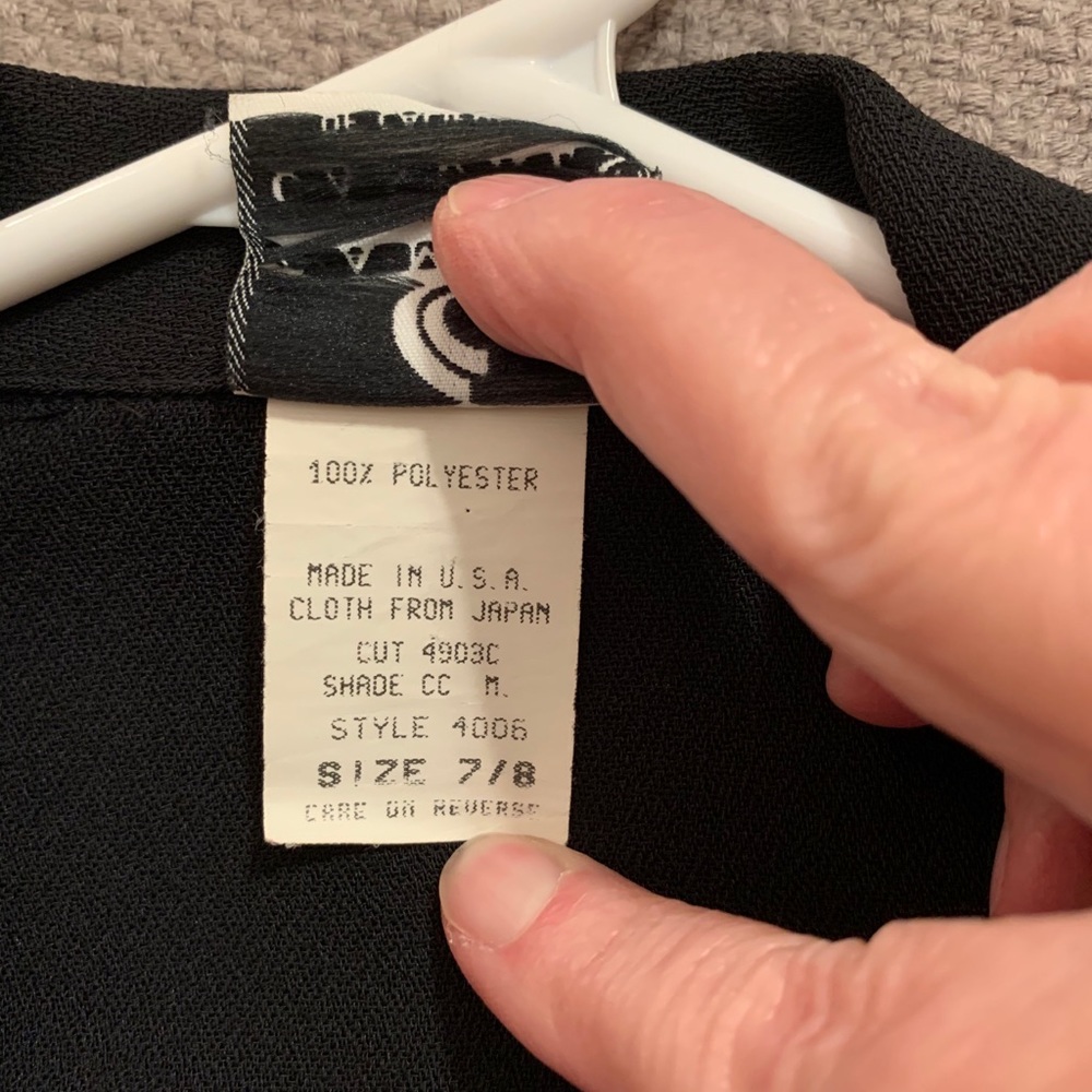 EUC Jacket/Blouse: Bolero-Style, Lightweight, Vintage Campus Casuals - Picture 5 of 14